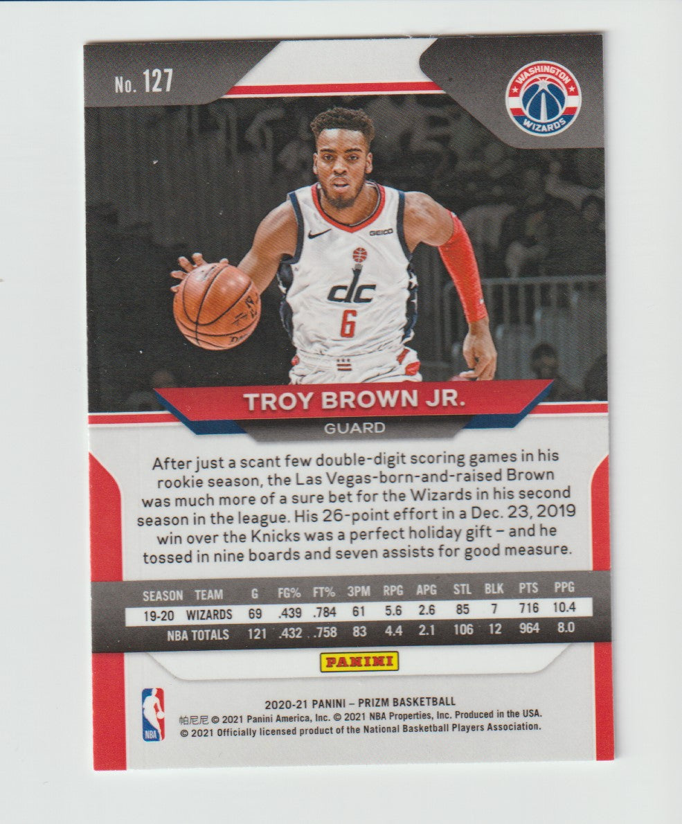 127 Troy Brown Jr. - Washington Wizards