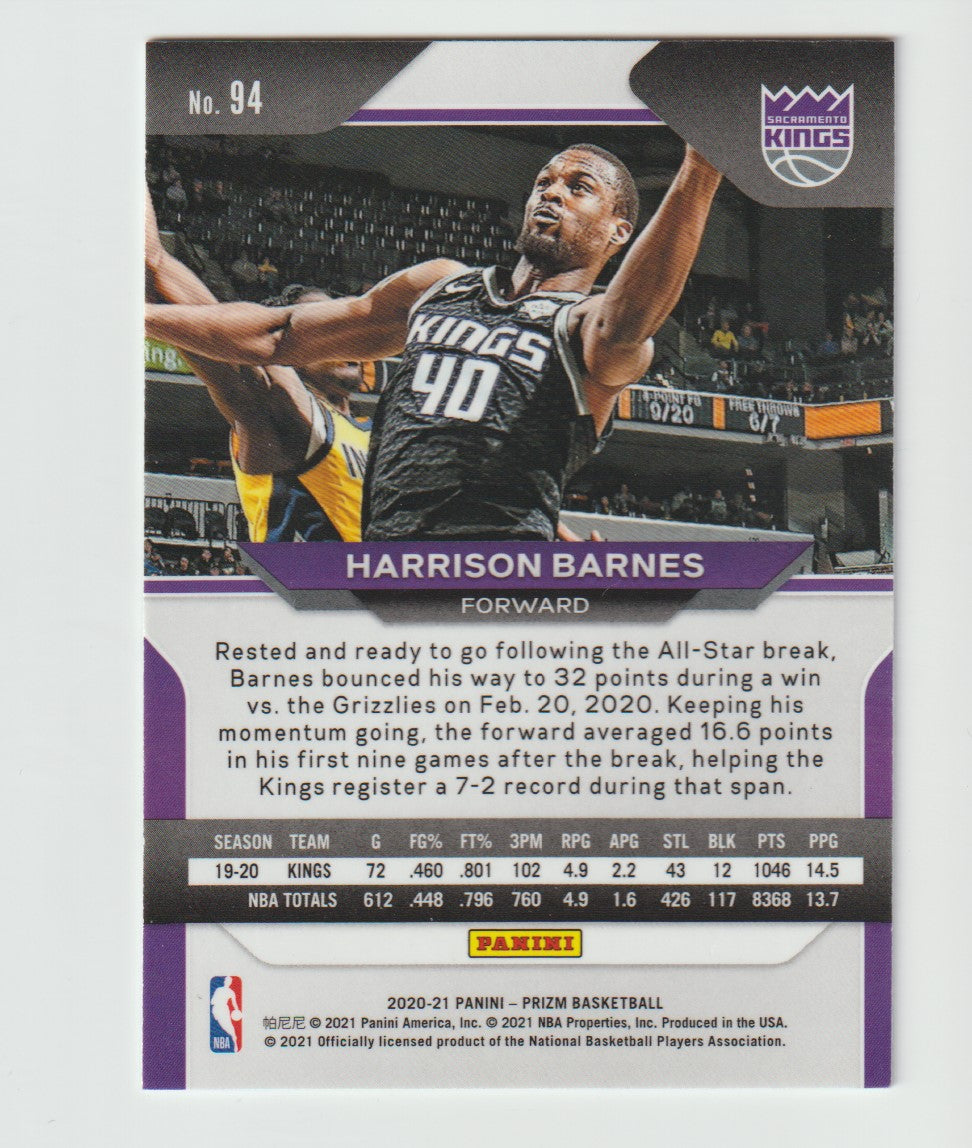 094 Harrison Barnes - Sacramento Kings