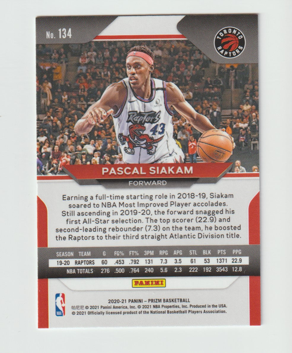 134 Pascal Siakam - Toronto Raptors