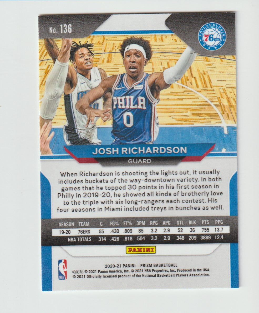 136 Josh Richardson - Philadelphia 76ers