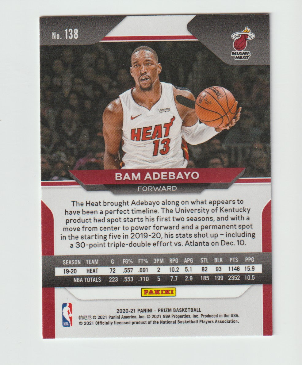 138 Bam Adebayo - Miami Heat