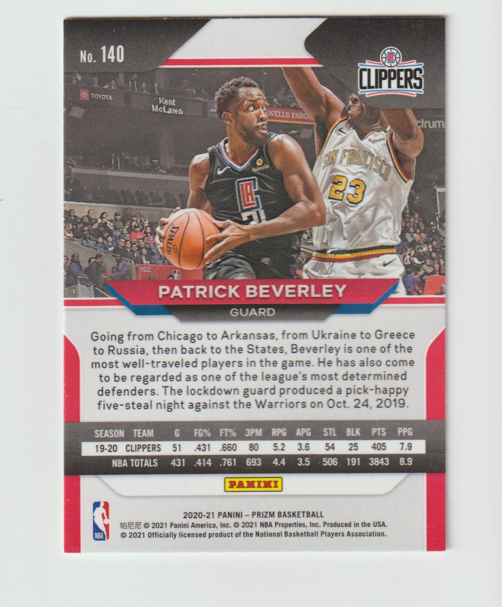 140 Patrick Beverley - Los Angeles Clippers