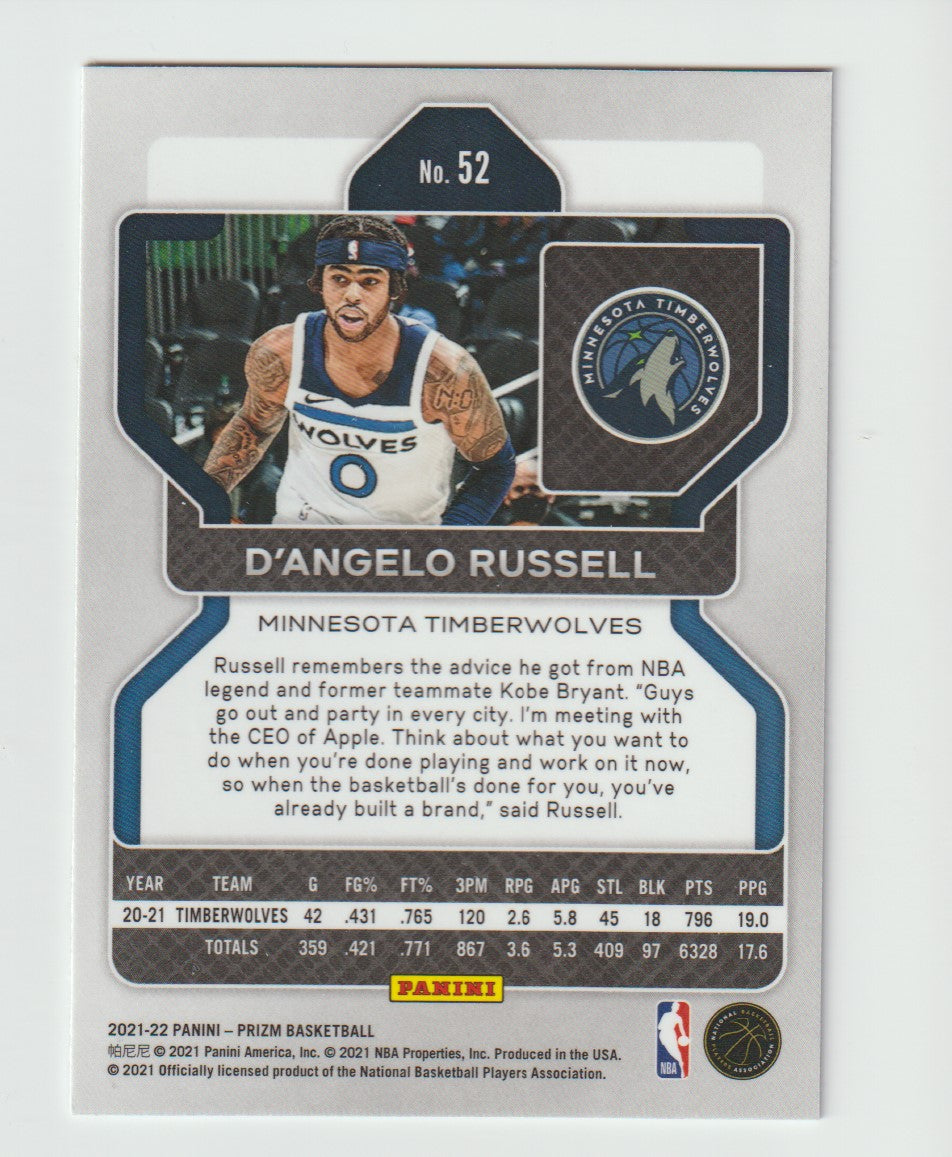 052 D'Angelo Russell - Minnesota Timberwolves