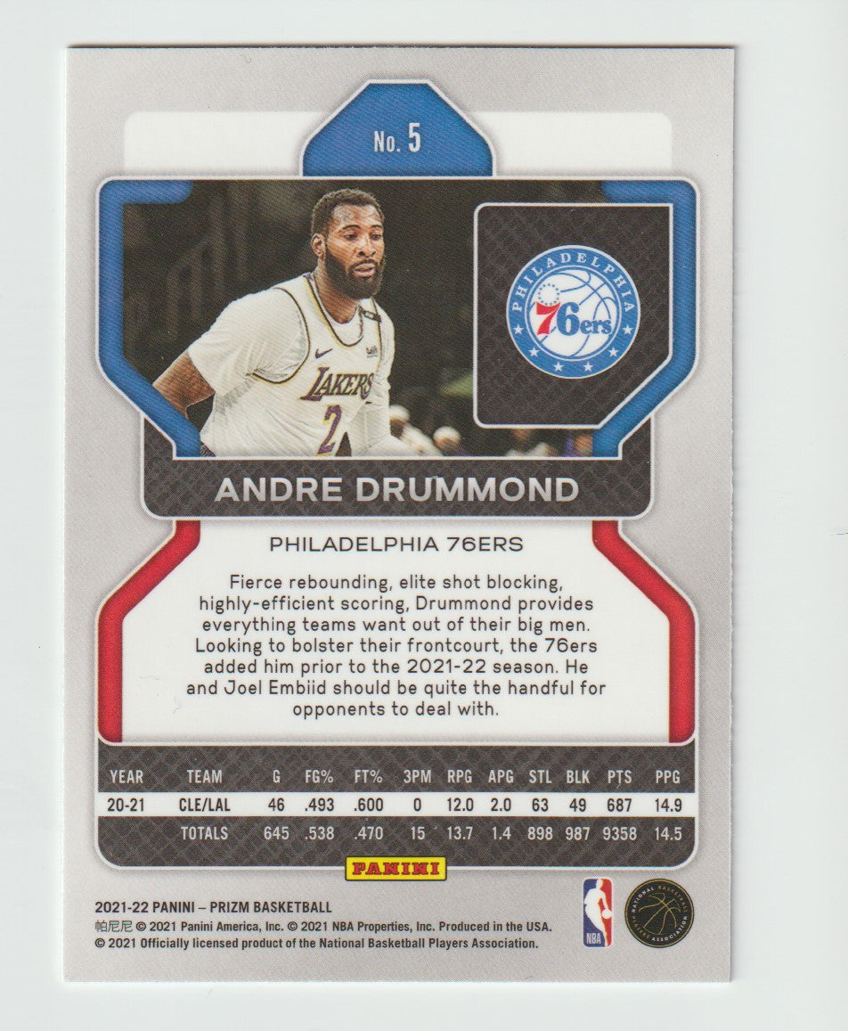 005 Andre Drummond - Philadelphia 76ers