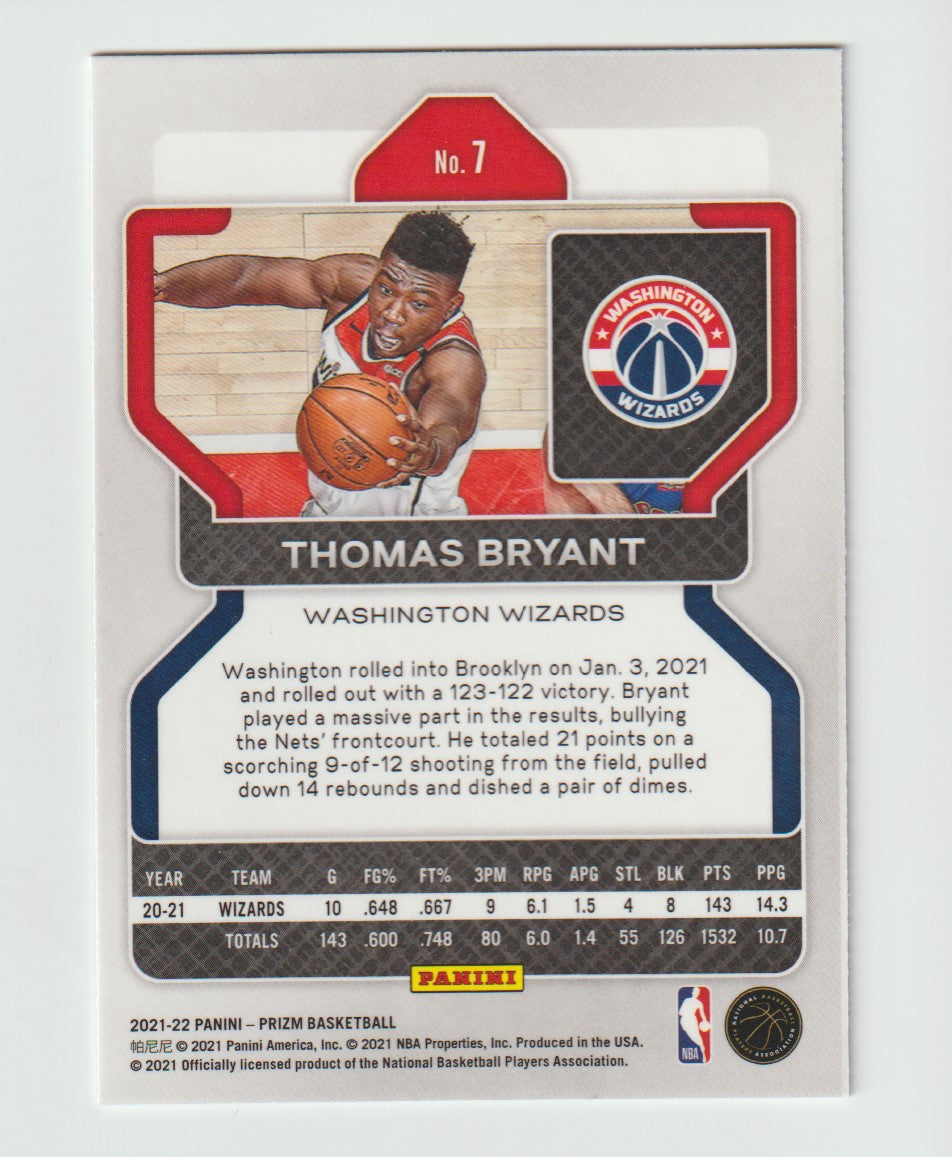 007 Thomas Bryant - Washington Wizards