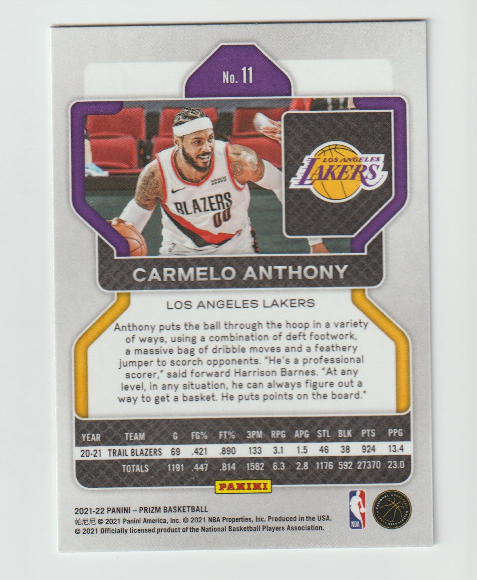 011 Carmelo Anthony - Los Angeles Lakers