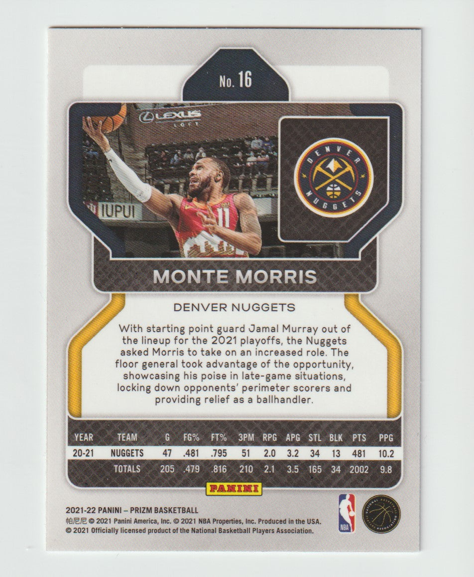 016 Monte Morris - Denver Nuggets