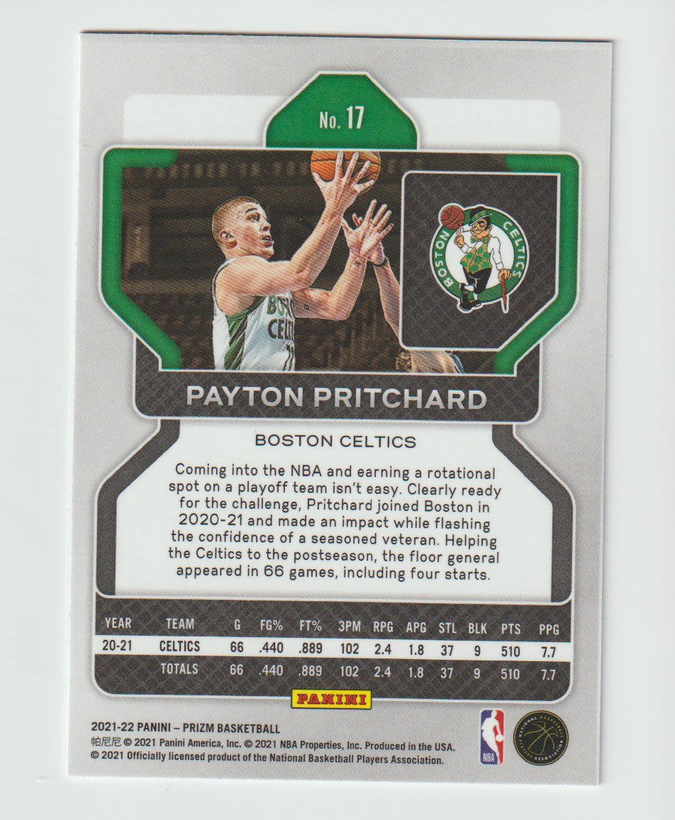 017 Payton Pritchard - Boston Celtics