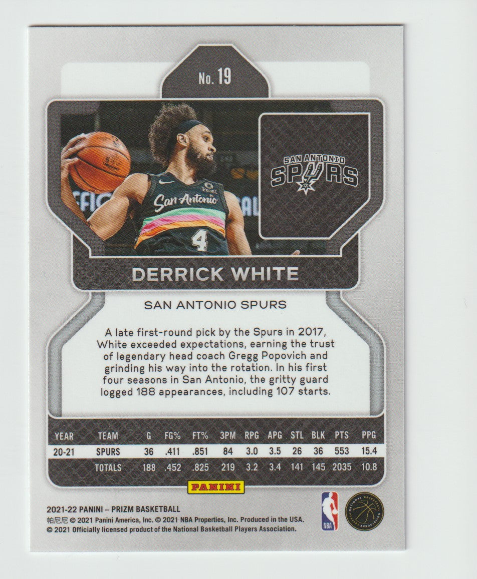 019 Derrick White - San Antonio Spurs