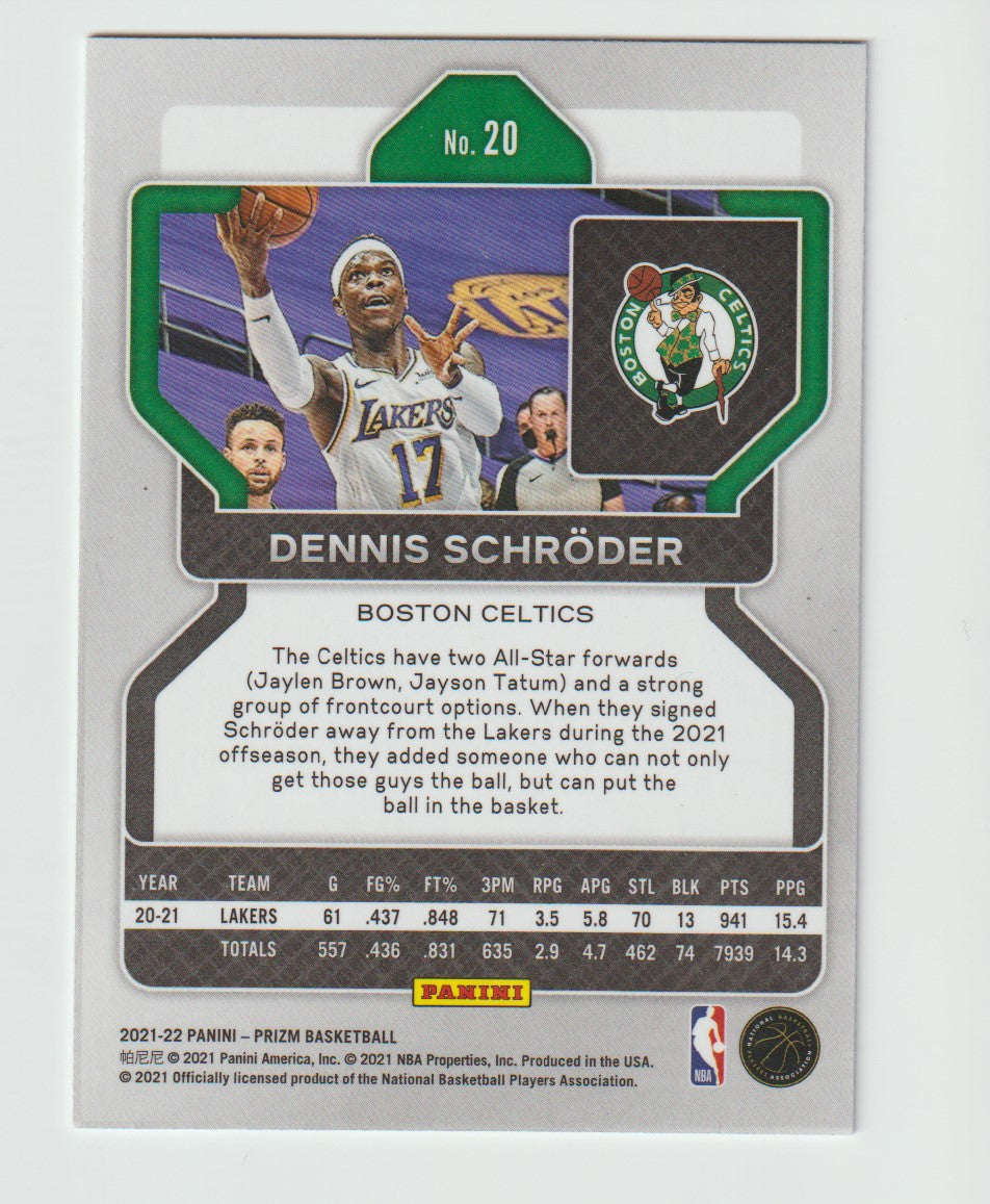 020 Dennis Schroder - Boston Celtics