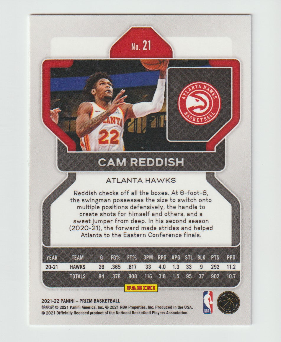 021 Cam Reddish - Atlanta Hawks