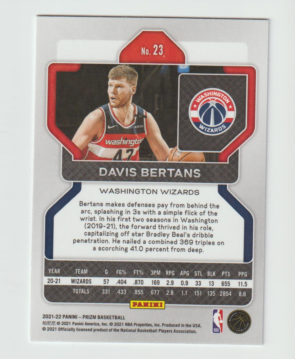 023 Davis Bertans - Washington Wizards