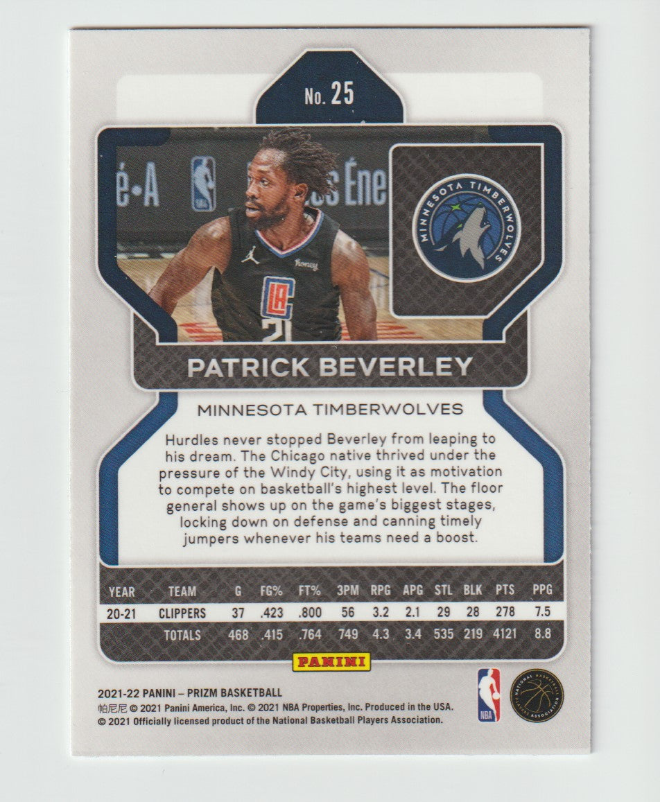 025 Patrick Beverley - Minnesota Timberwolves