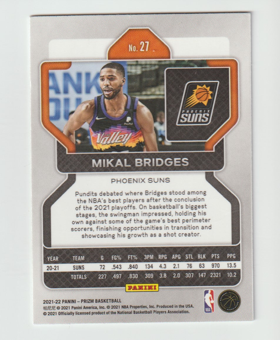 027 Mikal Bridges - Phoenix Suns