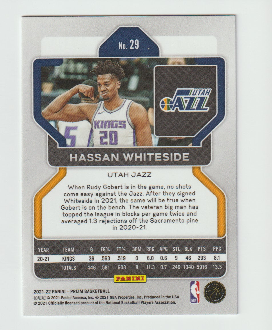 029 Hassan Whiteside - Utah Jazz