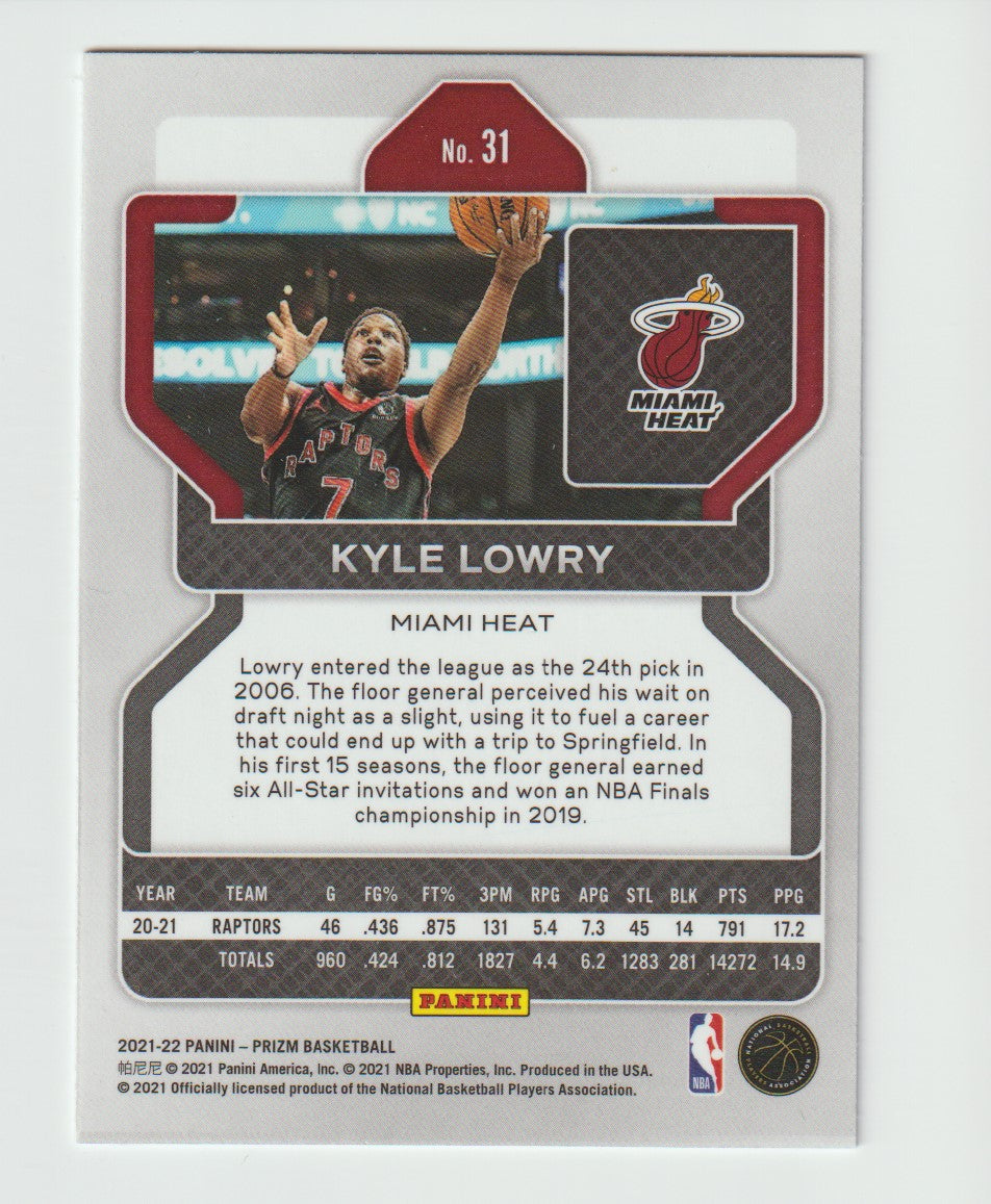 031 Kyle Lowry - Miami Heat