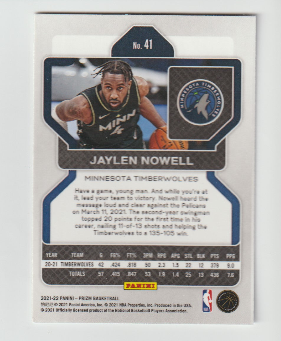 041 Jaylen Nowell - Minnesota Timberwolves