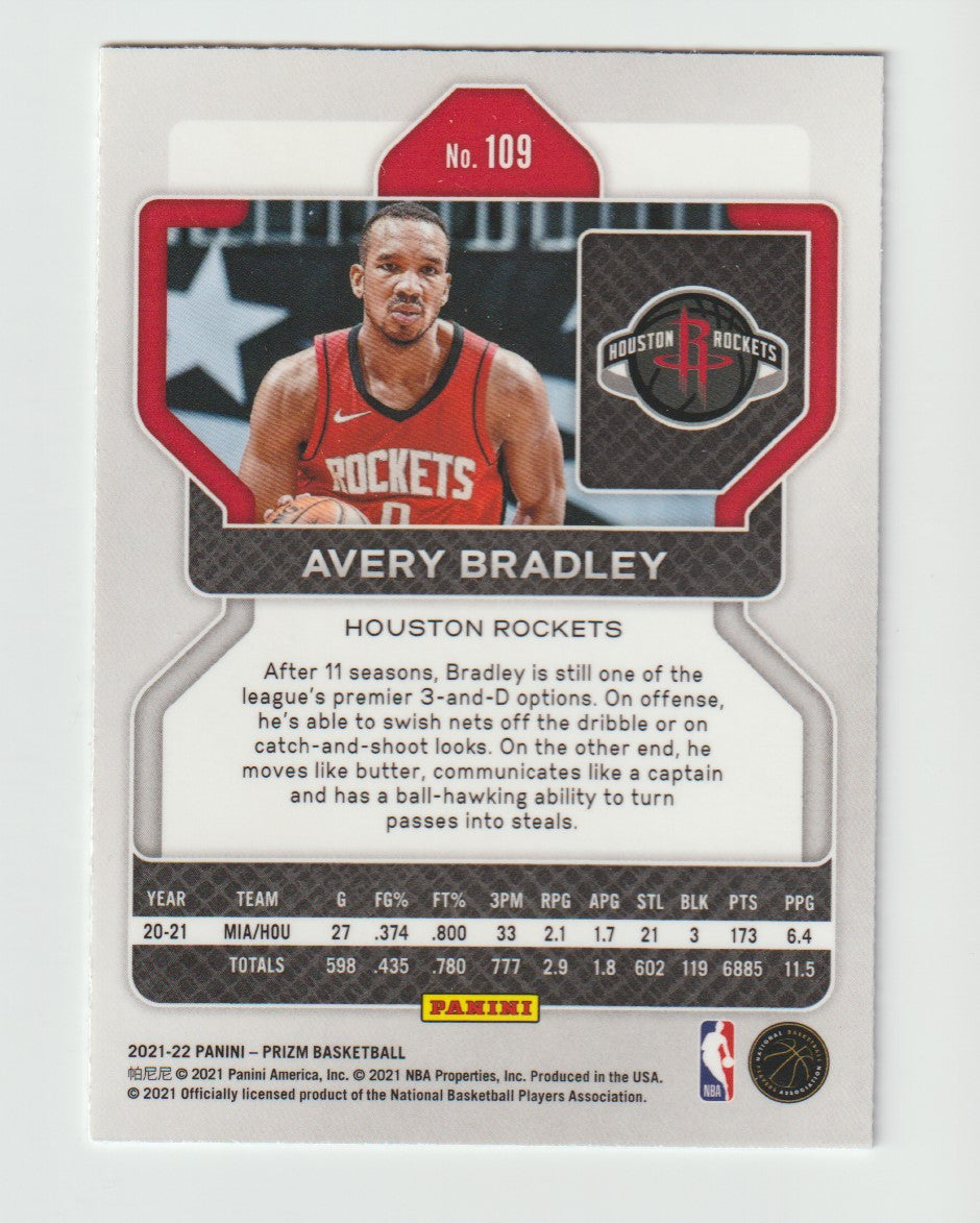 109 Avery Bradley - Houston Rockets