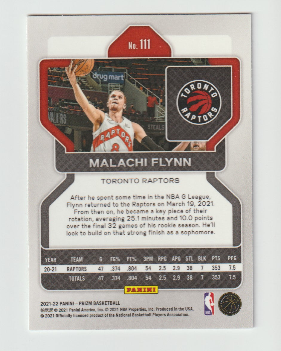 111 Malachi Flynn - Toronto Raptors