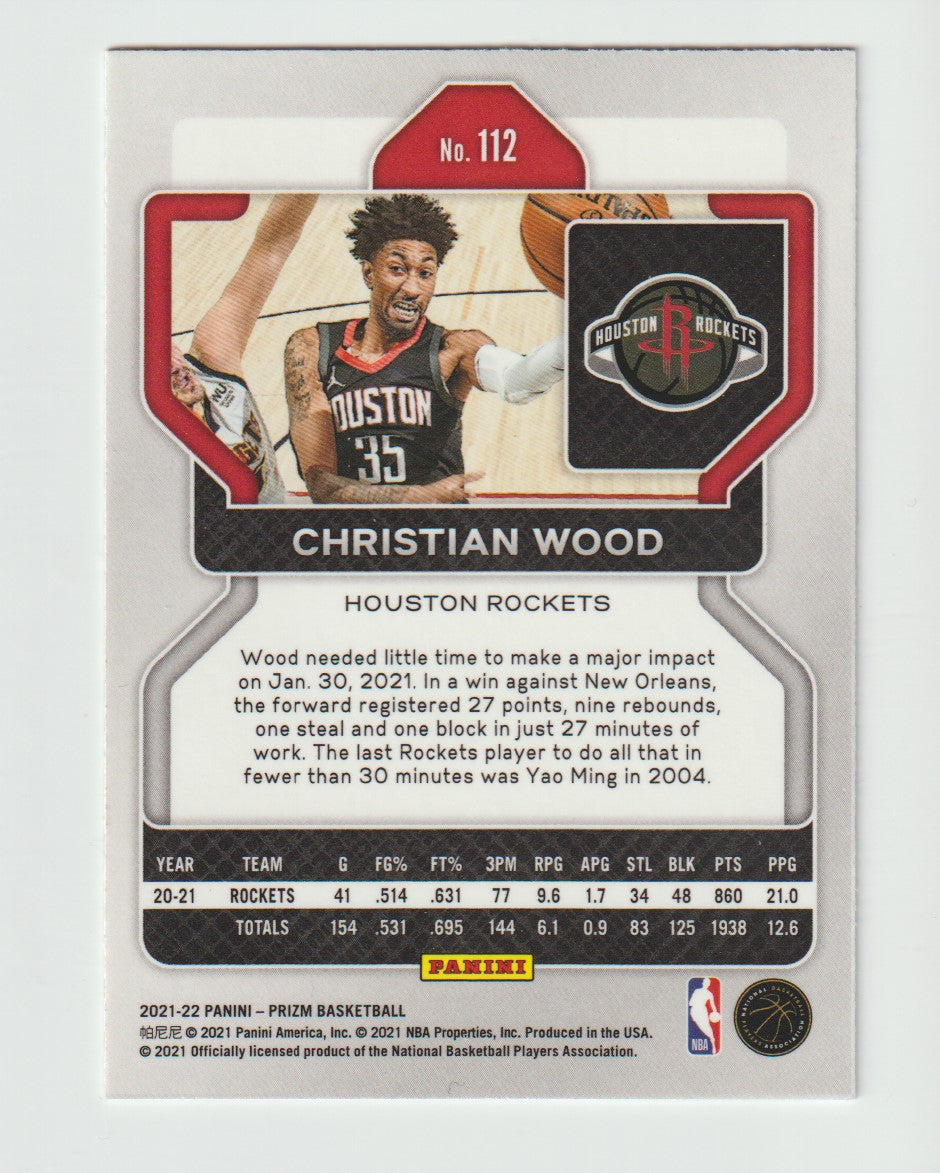 112 Christian Wood - Houston Rockets