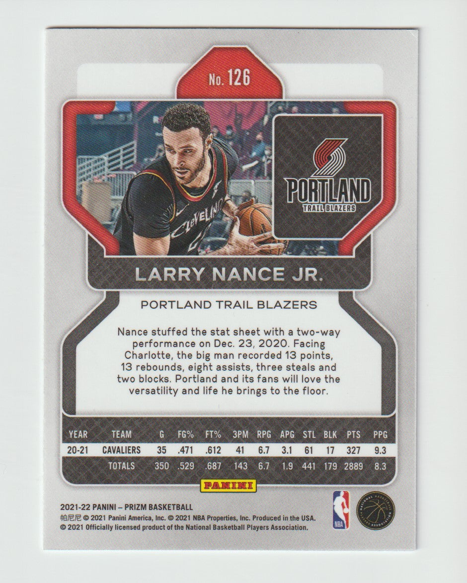 126 Larry Nance Jr. - Portland Trail Blazers