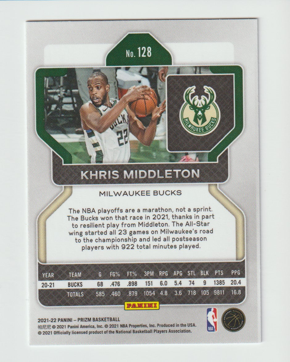 128 Khris Middleton - Milwaukee Bucks