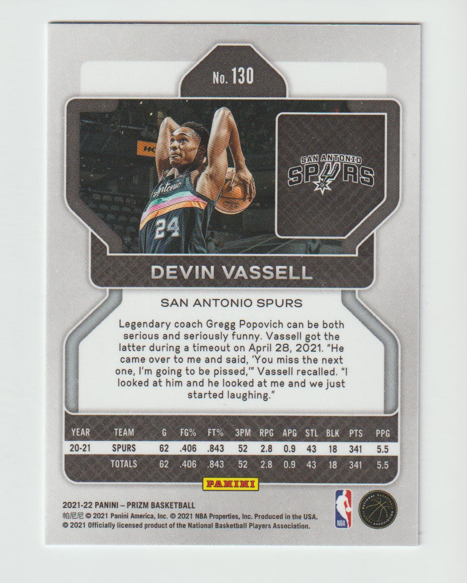 130 Devin Vassell - San Antonio Spurs