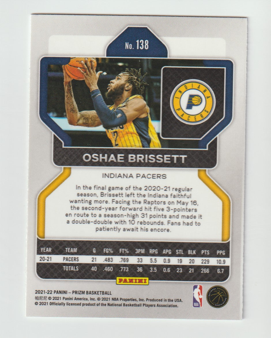 138 Oshae Brissett - Indiana Pacers