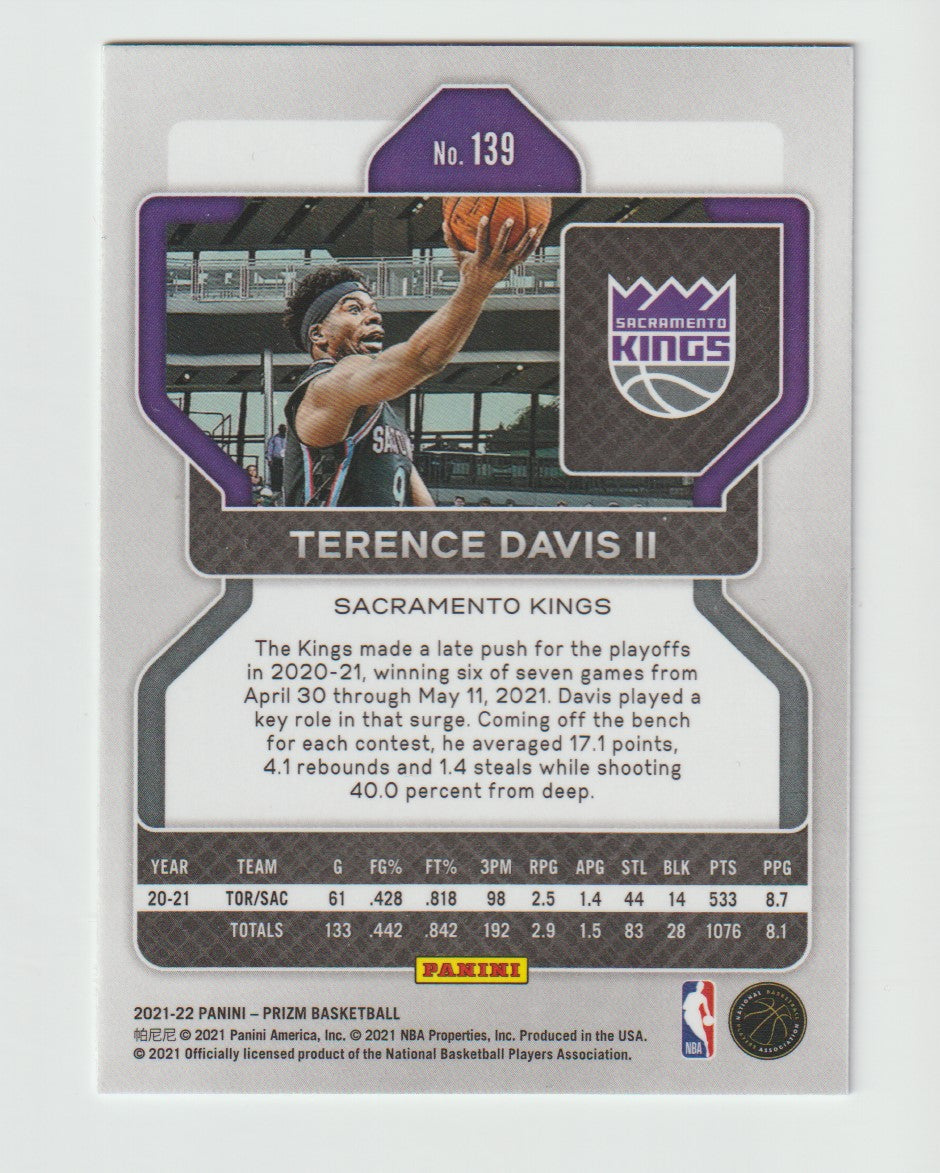 139 Terence Davis II - Sacramento Kings