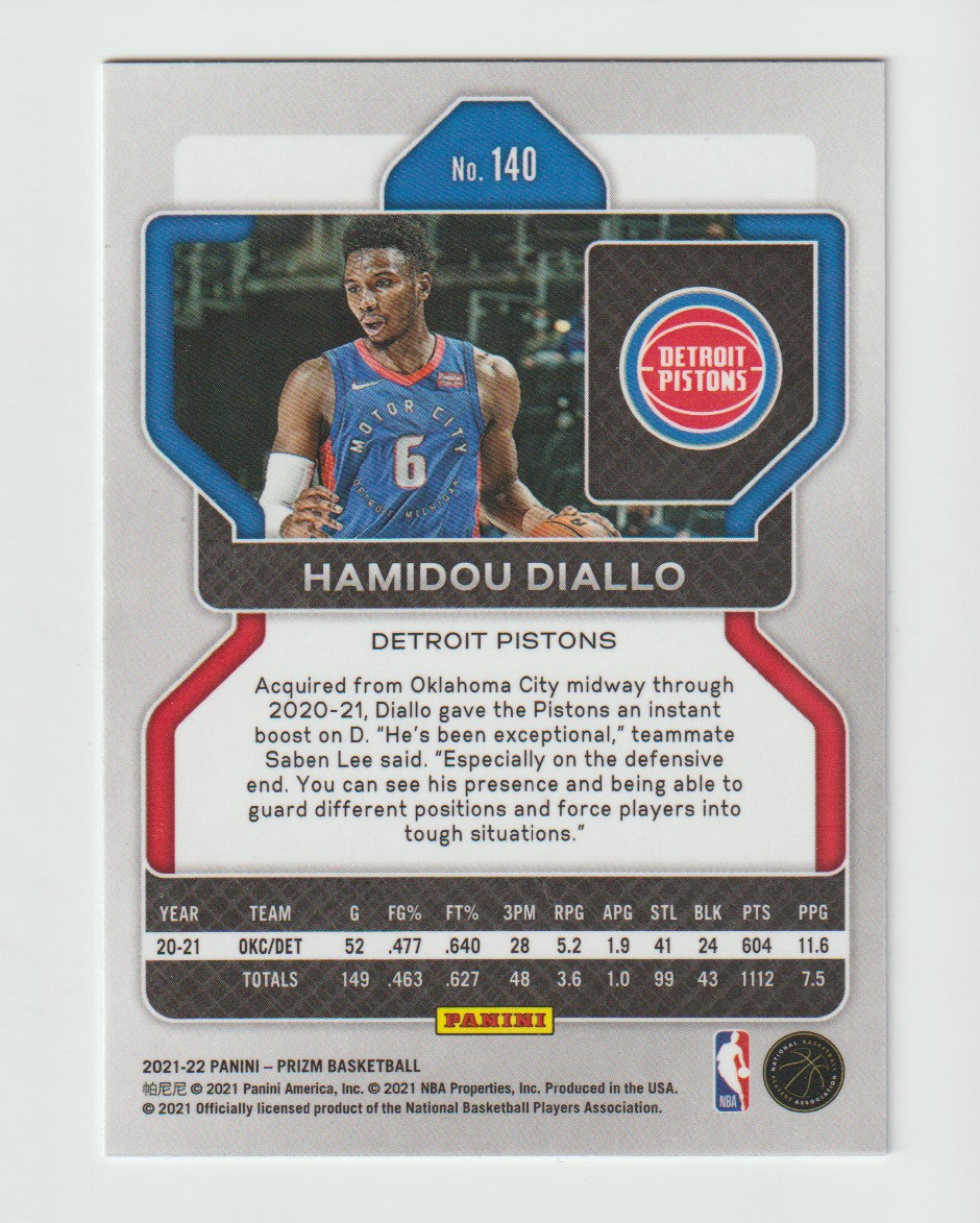 140 Hamidou Diallo - Detroit Pistons