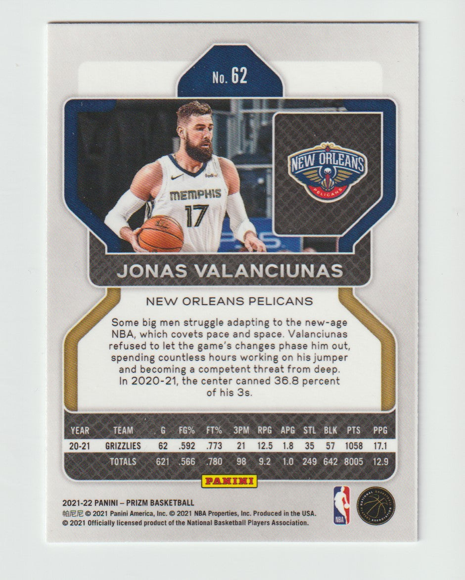 062 Jonas Valanciunas - New Orleans Pelicans