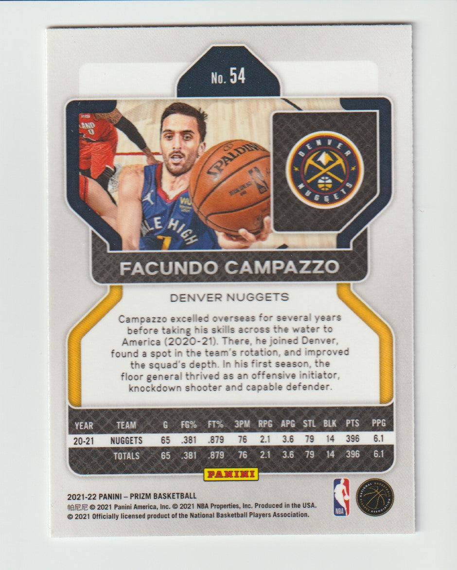 054 Facundo Campazzo - Denver Nuggets