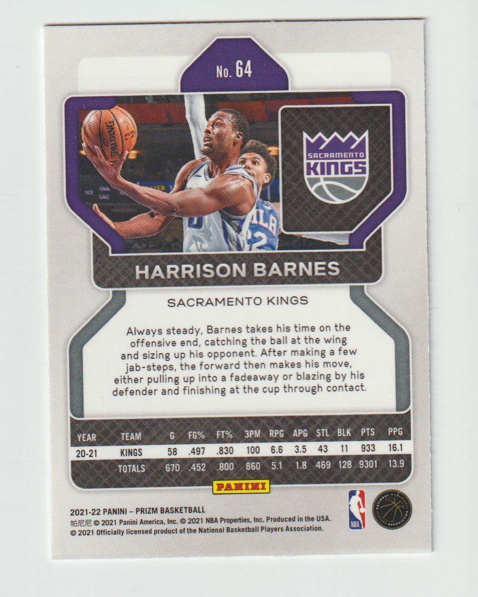 064 Harrison Barnes - Sacramento Kings