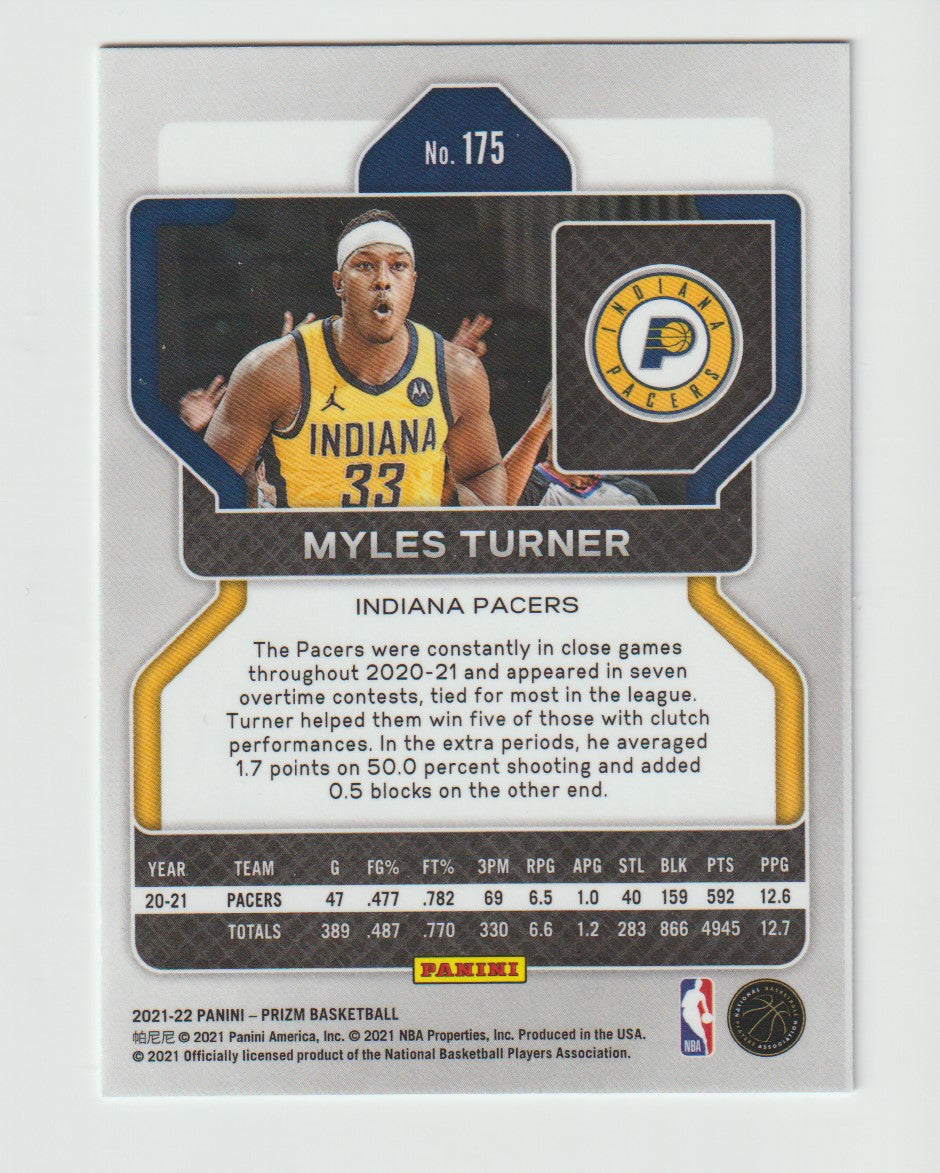 175 Myles Turner - Indiana Pacers