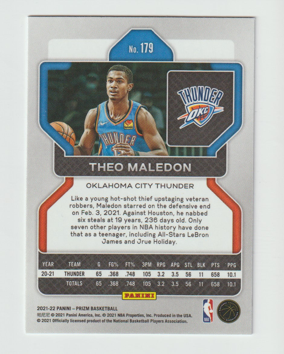 179 Theo Maledon - Oklahoma City Thunder