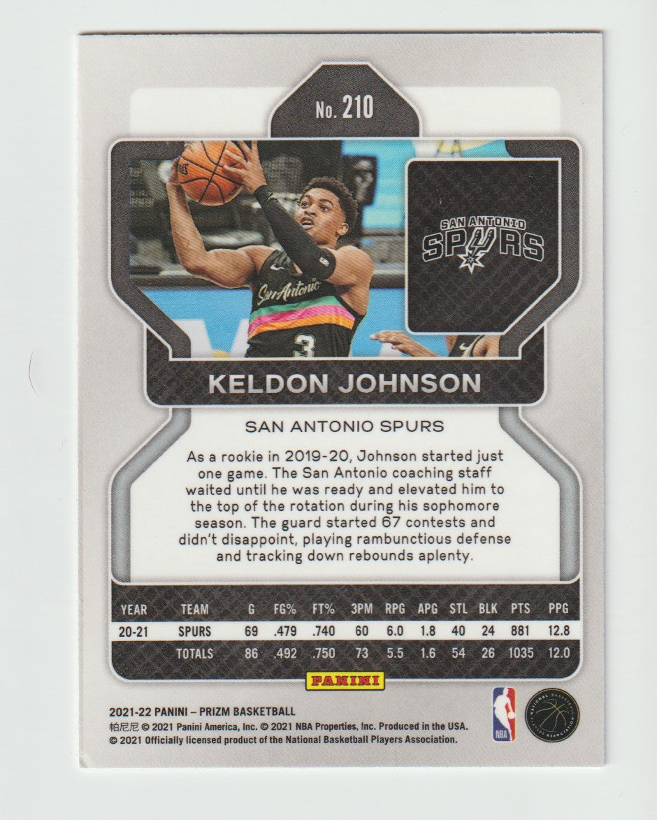 210 Keldon Johnson - San Antonio Spurs