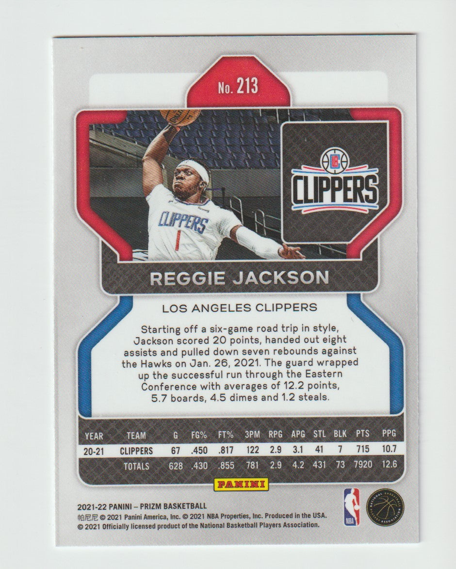 213 Reggie Jackson - Los Angeles Clippers