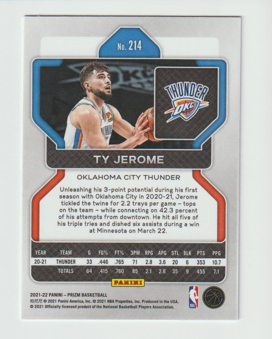 214 Ty Jerome - Oklahoma City Thunder