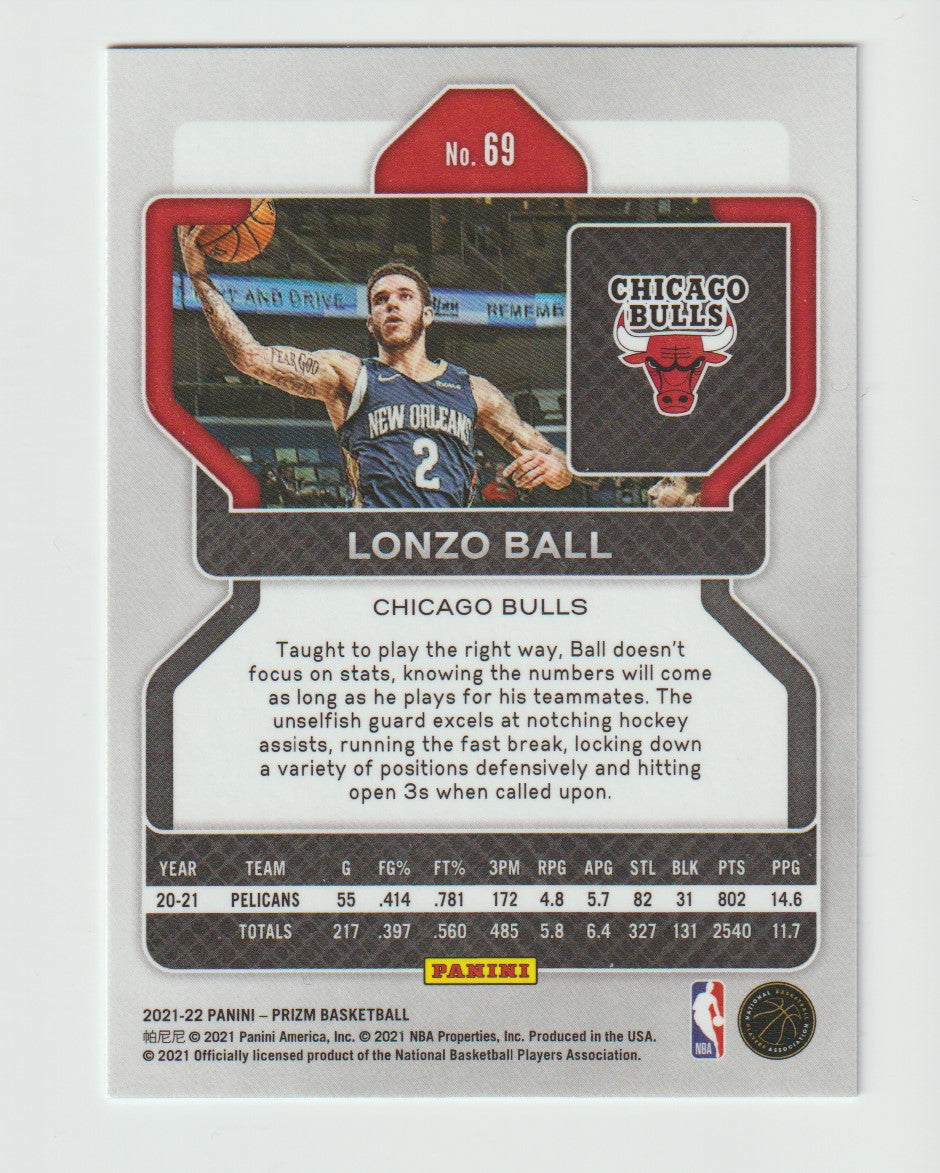 069 Lonzo Ball - Chicago Bulls