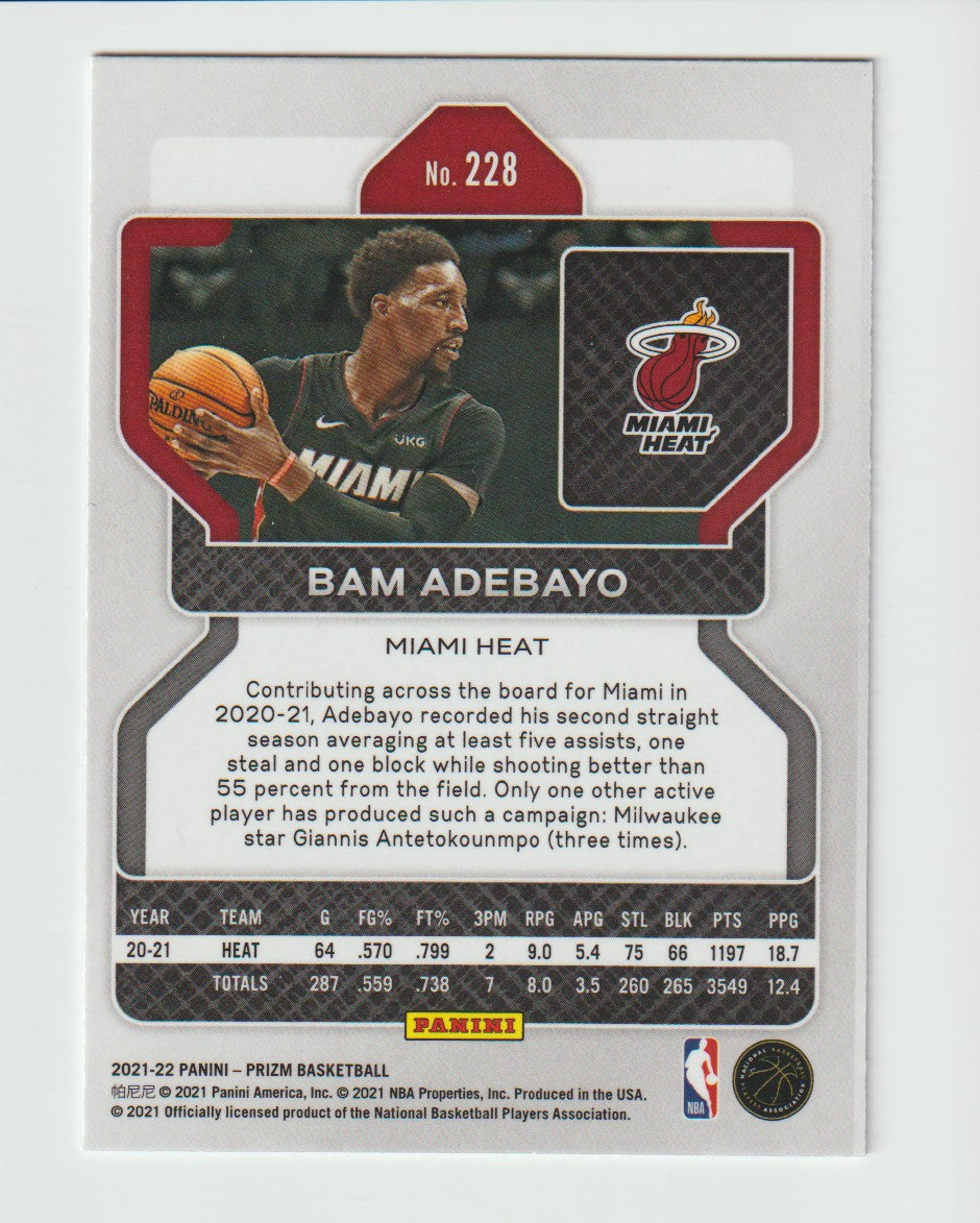 228 Bam Adebayo - Miami Heat