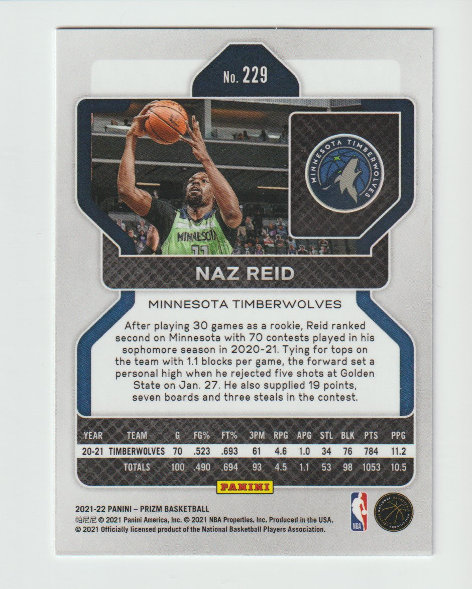 229 Naz Reid - Minnesota Timberwolves