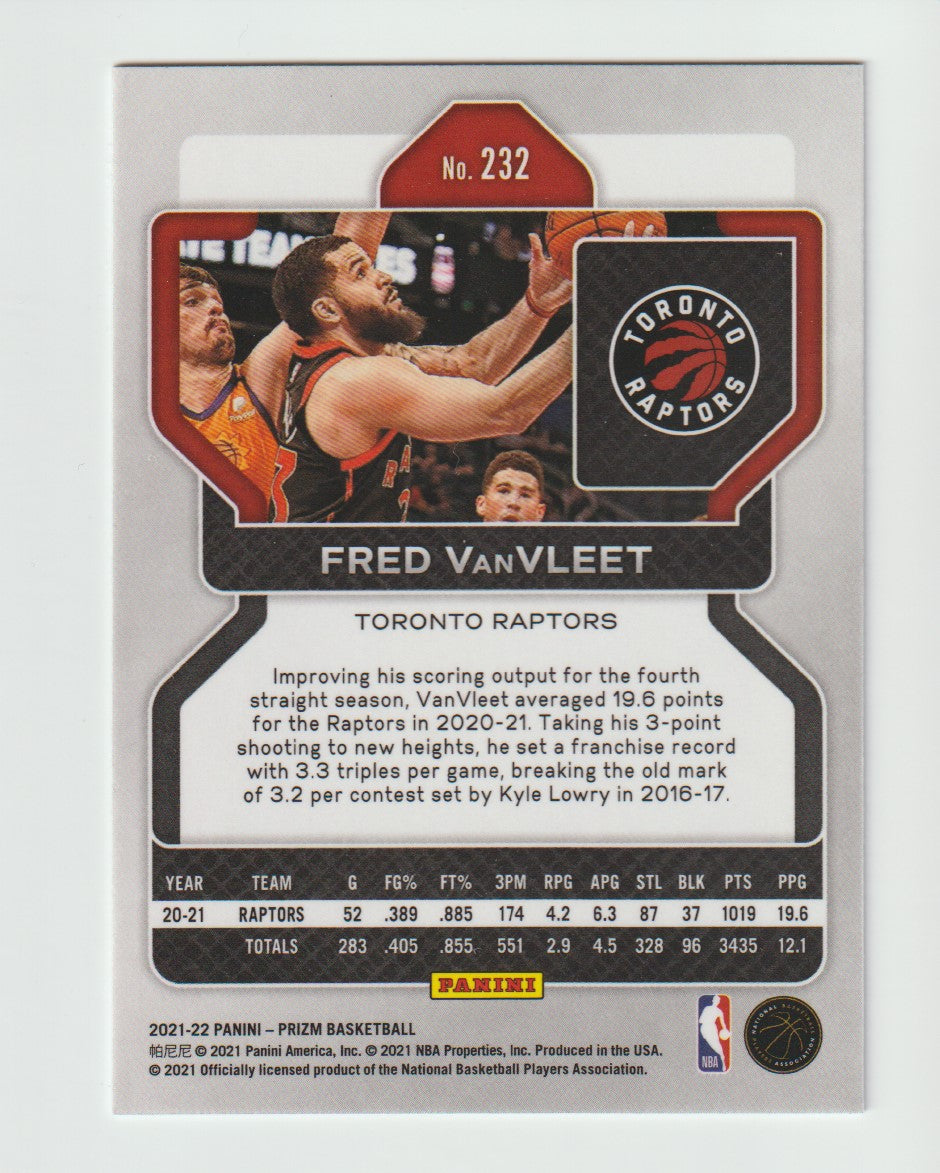 232 Fred VanVleet - Toronto Raptors