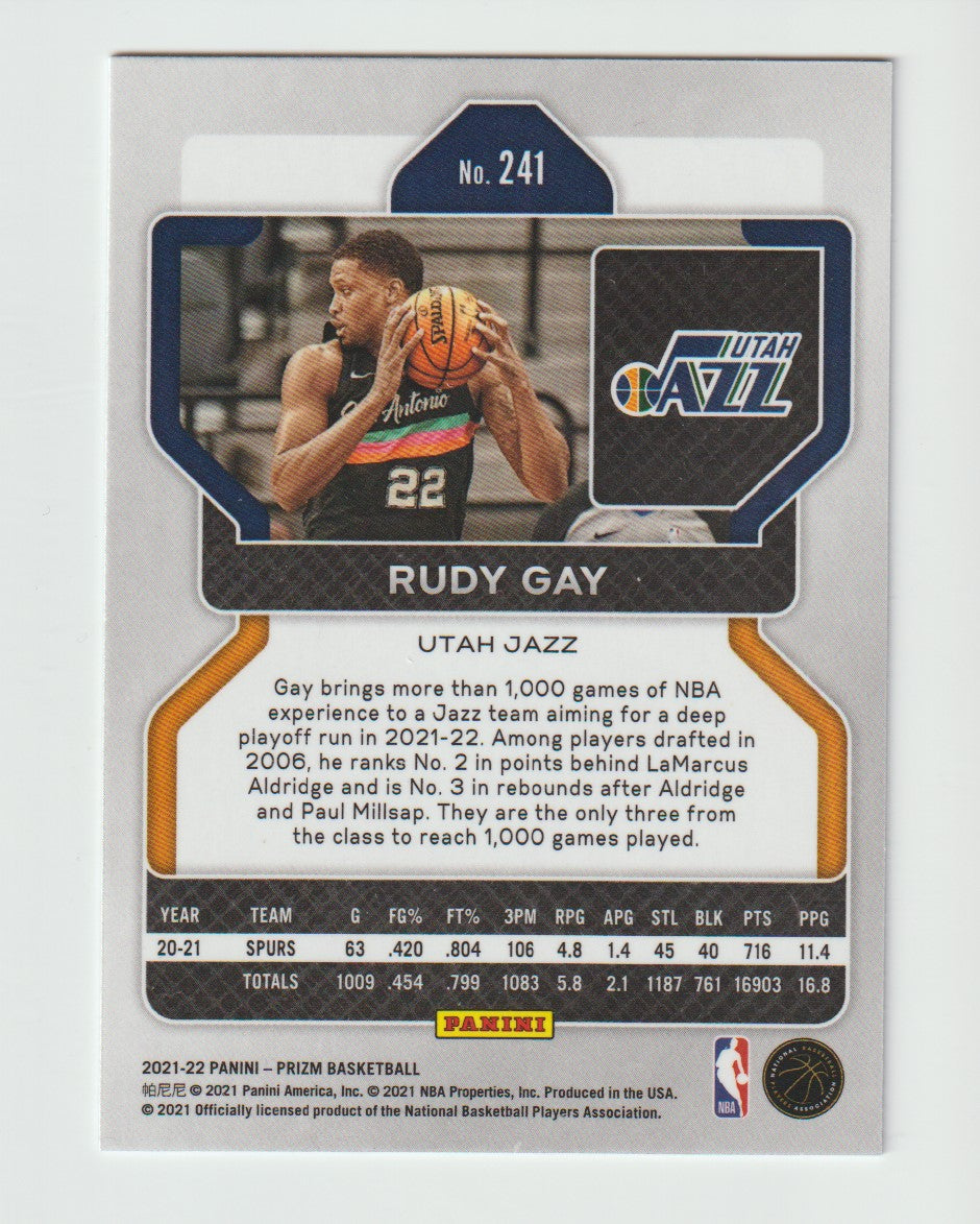241 Rudy Gay - Utah Jazz