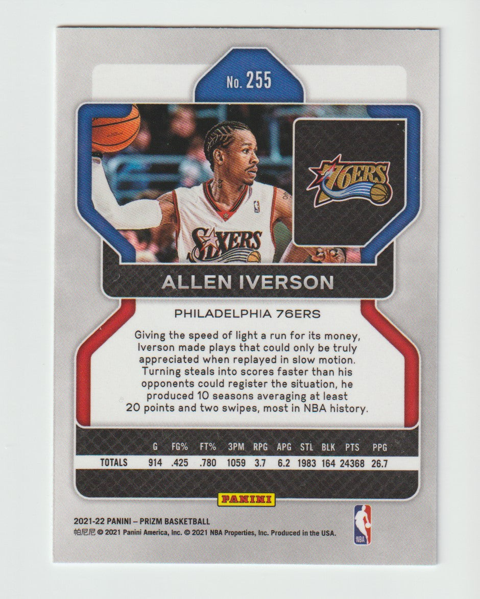 255 Allen Iverson - Philadelphia 76ers