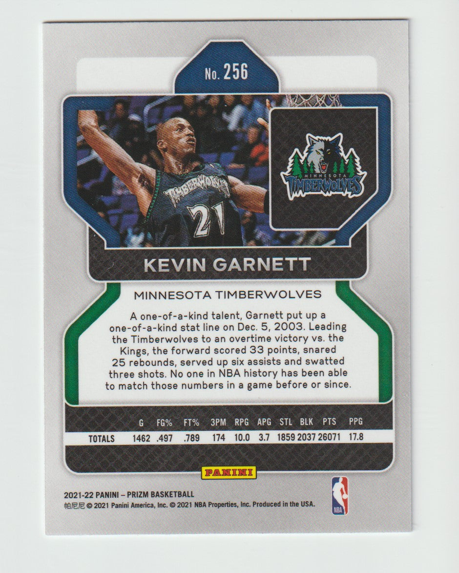 256 Kevin Garnett - Minnesota Timberwolves