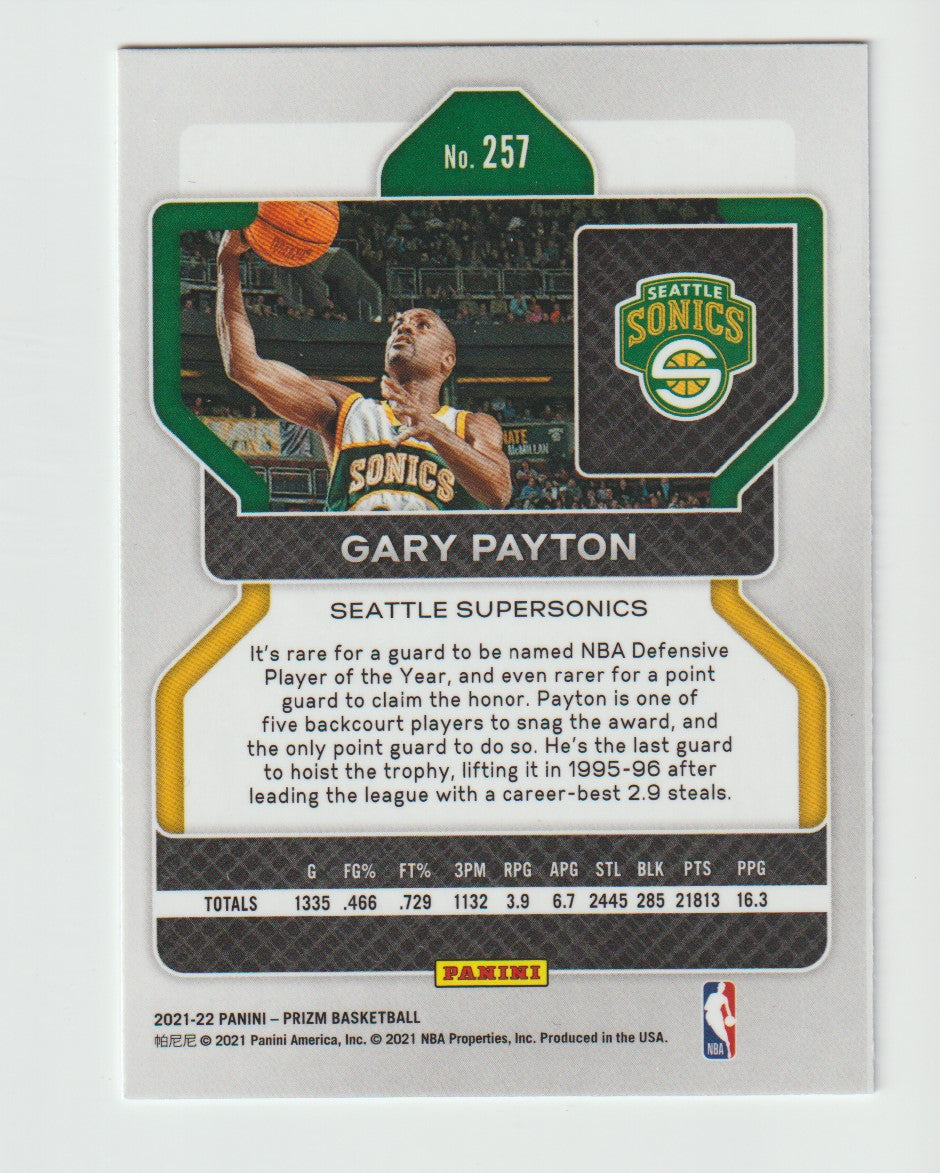 257 Gary Payton - Seattle Supersonics