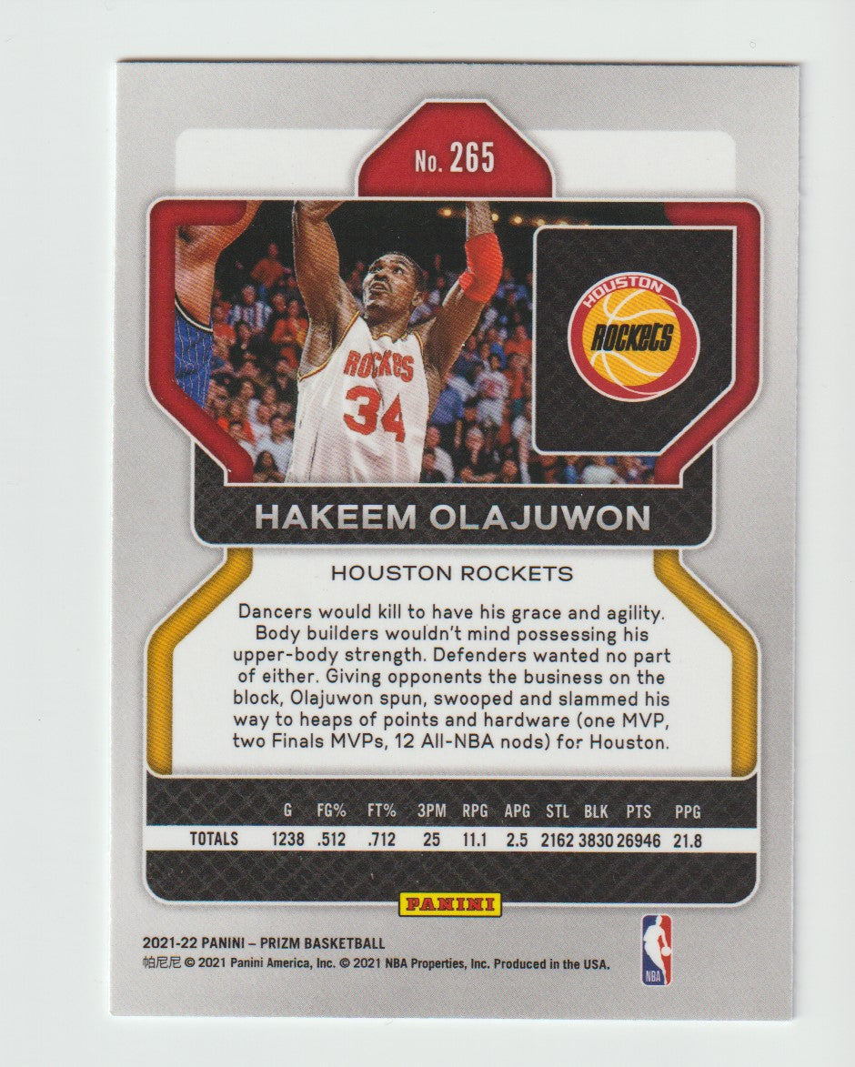 265 Hakeem Olajuwon - Houston Rockets