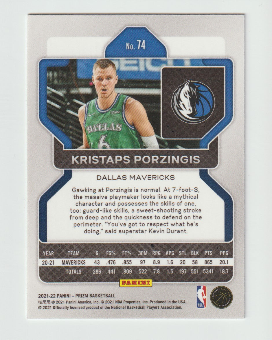 074 Kristaps Porzingis - Dallas Mavericks