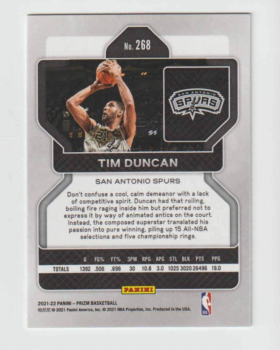 268 Tim Duncan - San Antonio Spurs