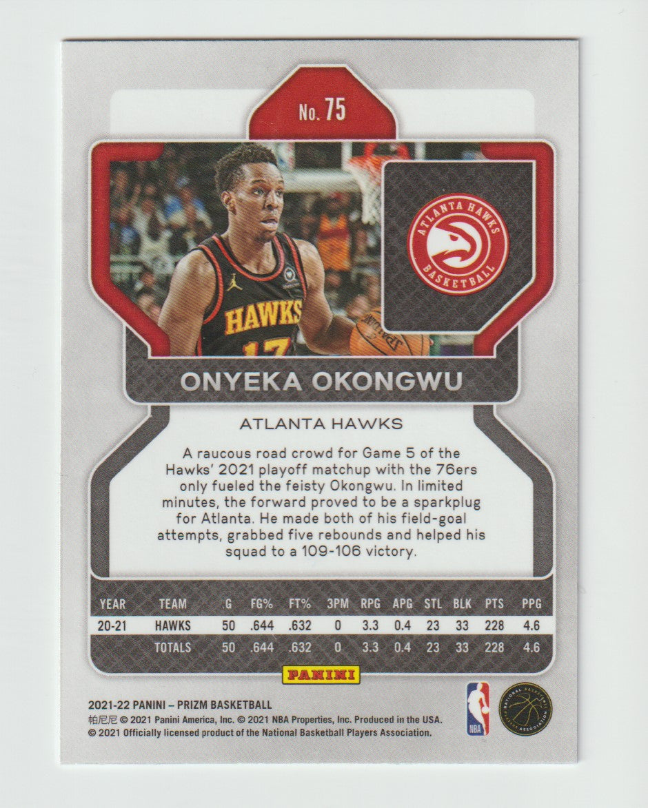 075 Onyeka Okongwu - Atlanta Hawks